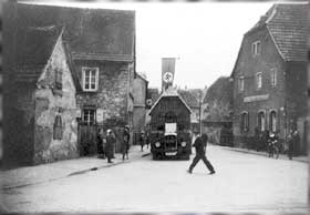 Blick in die Ostergasse - früher